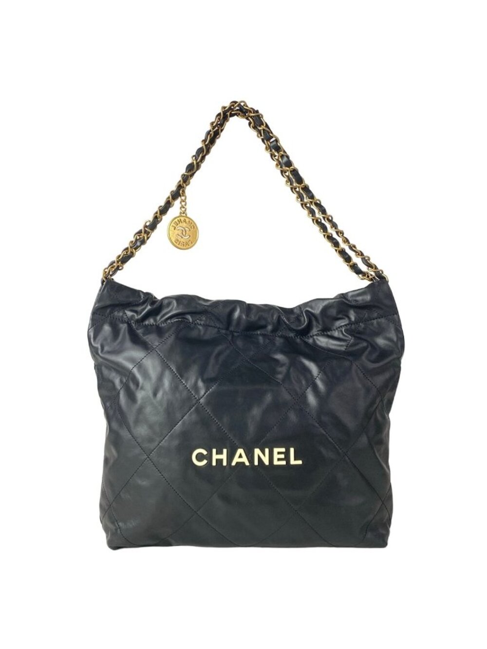 Chanel Shoulder Bag 22 Small Black
